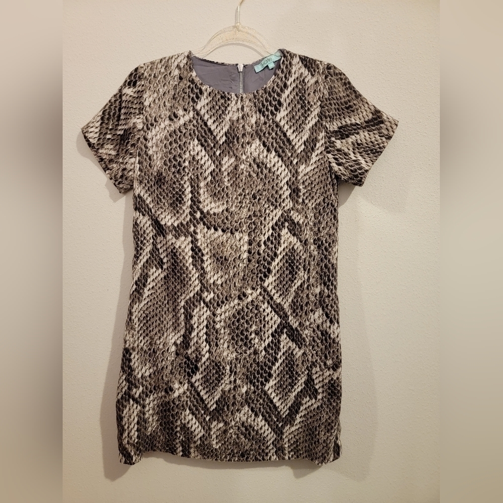 Karlie Snakeskin print Dress Size Medium